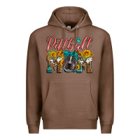Chestnut pittbull mom Premium Hoodie - Artiststas