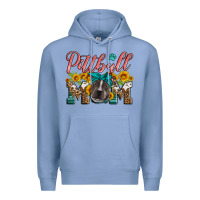 Colony Blue pittbull mom Premium Hoodie - Artiststas