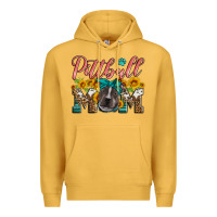 Mustard pittbull mom Premium Hoodie - Artiststas