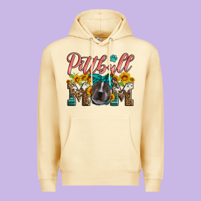Pittbull Mom Premium Hoodie Designed By Artiststas