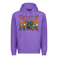 Purple pittbull mom Premium Hoodie - Artiststas