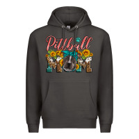Smoke pittbull mom Premium Hoodie - Artiststas