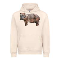 Sandshell hippopotamus Urban Hoodie - LillyAllenDesigns