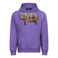 Tulip hippopotamus Urban Hoodie - LillyAllenDesigns