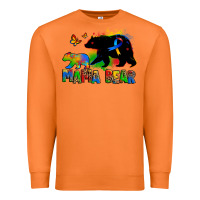 Carrot mama bear autism Premium Sweatshirt - Zillion Design Studio