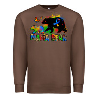 Chestnut mama bear autism Premium Sweatshirt - Zillion Design Studio