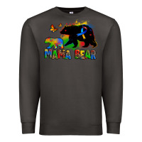 Smoke mama bear autism Premium Sweatshirt - Zillion Design Studio