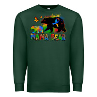 Sports Green mama bear autism Premium Sweatshirt - Zillion Design Studio