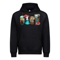 Black Baby calf coffee cups Urban Hoodie - Jasminsmagicworld