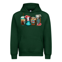 Forest Green Baby calf coffee cups Urban Hoodie - Jasminsmagicworld
