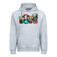 Heather Grey Baby calf coffee cups Urban Hoodie - Jasminsmagicworld