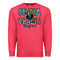 Cardinal mama of drama boy mom Premium Sweatshirt - Zillion Design Studio