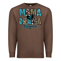 Chestnut mama of drama boy mom Premium Sweatshirt - Zillion Design Studio