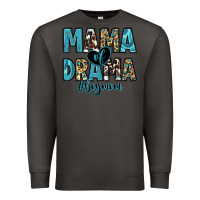 Smoke mama of drama boy mom Premium Sweatshirt - Zillion Design Studio