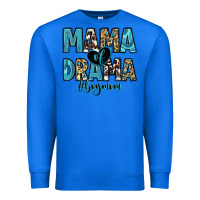 True Royal mama of drama boy mom Premium Sweatshirt - Zillion Design Studio