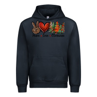 Navy Peace love western christmas trees Urban Hoodie - Jasminsmagicworld