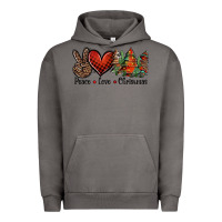 Pigment Tornado Peace love western christmas trees Urban Hoodie - Jasminsmagicworld