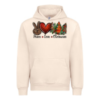Sandshell Peace love western christmas trees Urban Hoodie - Jasminsmagicworld