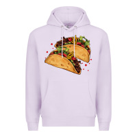 Lilac mexican taco's Premium Hoodie - AdoDesignShop