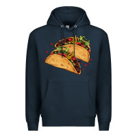 Navy mexican taco's Premium Hoodie - AdoDesignShop