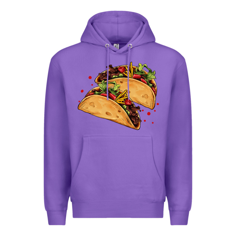 Mexican Taco's Premium Hoodie by AdoDesignShop | Teevron