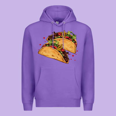 Mexican Taco's Premium Hoodie Designed By Adodesignshop