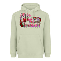 Matcha one loved teacher Heavyweight Hoodie - RanaPortraitStore