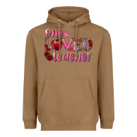 Toasted Coconut one loved teacher Heavyweight Hoodie - RanaPortraitStore