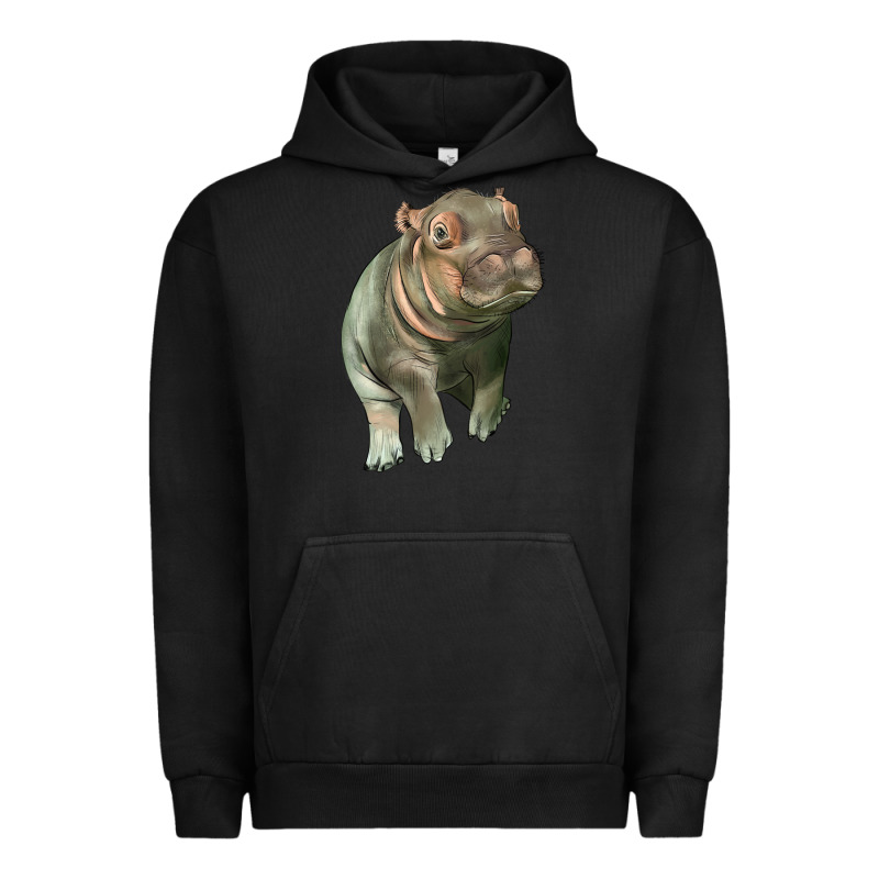 Baby Hippo Urban Hoodie by LillyAllenDesigns | Teevron