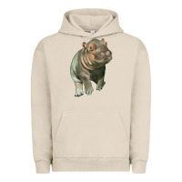 Pigment French Oak baby hippo Urban Hoodie - LillyAllenDesigns
