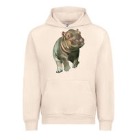 Sandshell baby hippo Urban Hoodie - LillyAllenDesigns