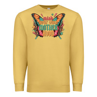 Antique Gold mind your own motherhood Premium Sweatshirt - Zillion Design Studio