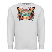 Dove Grey mind your own motherhood Premium Sweatshirt - Zillion Design Studio