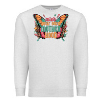 Oatmeal Heather mind your own motherhood Premium Sweatshirt - Zillion Design Studio