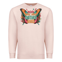 Pale Pink mind your own motherhood Premium Sweatshirt - Zillion Design Studio