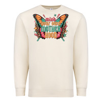 Sandshell mind your own motherhood Premium Sweatshirt - Zillion Design Studio
