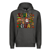 Charcoal Heather squish squad Premium Hoodie - AdoDesignShop