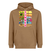 Toasted Coconut summer with background tbw Heavyweight Hoodie - texasbilliewilder