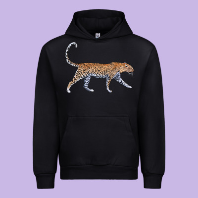 Leopard Urban Hoodie Designed By Lillyallendesigns