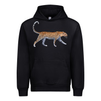 Black leopard Urban Hoodie - LillyAllenDesigns