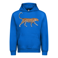 Cobalt leopard Urban Hoodie - LillyAllenDesigns