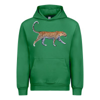 Emerald leopard Urban Hoodie - LillyAllenDesigns