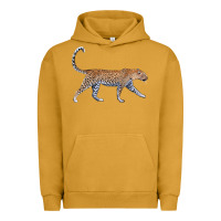 Pigment Peanut Butter leopard Urban Hoodie - LillyAllenDesigns