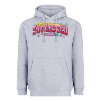 Heather Grey sunkissed Heavyweight Hoodie - texasbilliewilder