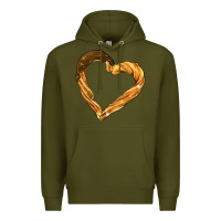 Army Green churros Premium Hoodie - AdoDesignShop