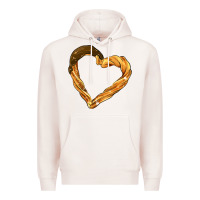 Pale Pink churros Premium Hoodie - AdoDesignShop