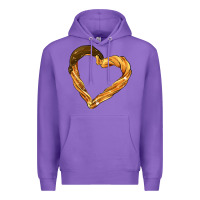 Purple churros Premium Hoodie - AdoDesignShop