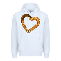 White churros Premium Hoodie - AdoDesignShop
