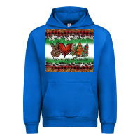 Cobalt Peace Love Christmas Trees Urban Hoodie - Jasminsmagicworld