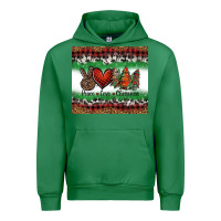 Peace Love Christmas Trees Urban Hoodie | Teevron